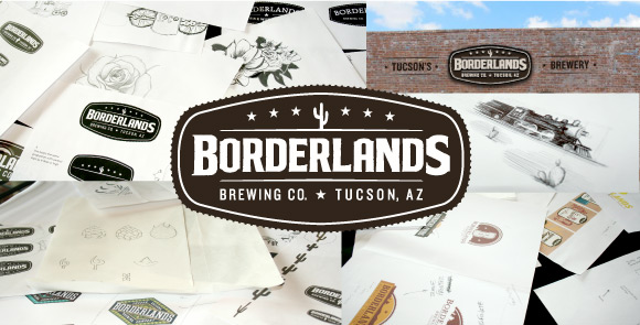 Borderlands Brewing Company logo by The North State
